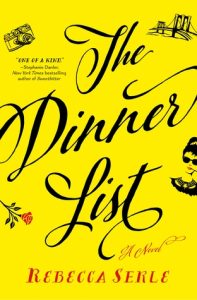 The Dinner List book cover