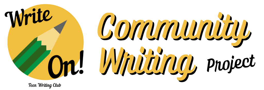 Flyer with information about a commuity writing program