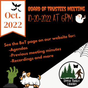 Information about board of trustees meeting.