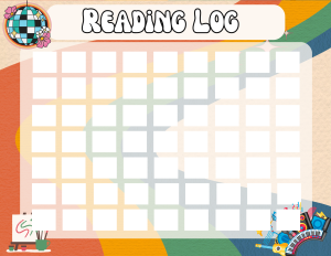 This is the reading log that kids and young adults can place after they read.